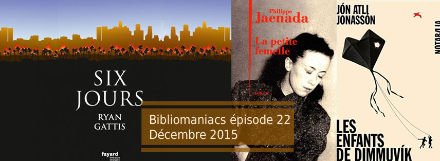 Couverture émission 22 avec la petite femme de Philippe Jaenada